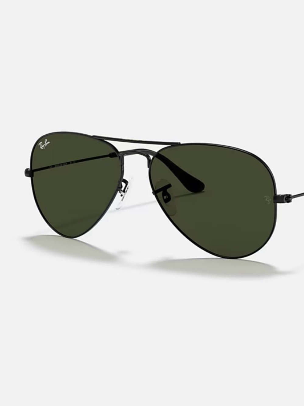 Ray-Ban Black Textured Leather Sunglasses Holder
